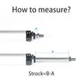 MAL Air Pneumatic Cylinders Double Compressed Air Cylinder Mini Bore 16/20/25/32/40mm Stroke 25-500mm Single Lever Customized preview-3