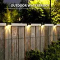 Solar LED Light Outdoor Garden Stair Wall Garden Lights Pathway Yard Patio Steps Lamps Solar Night Light Waterproof Light