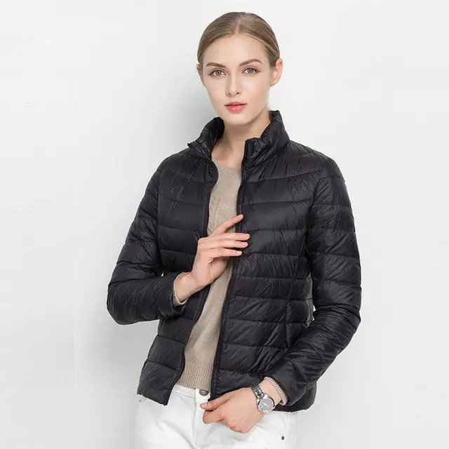 women's spring puffer jacket