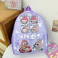 Labubu Large Capacity School bag, Lightweight Preppy Style Cute Backpack, Cartoon Anime Daypack, Casual Travel Commute Knapsack preview-5