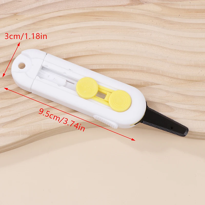 Magnetic Courier Opening Knife Multifunctional Portable Courier Unboxing Knives Retractable Self-locking Rebound Art Knife Tool-animated-img