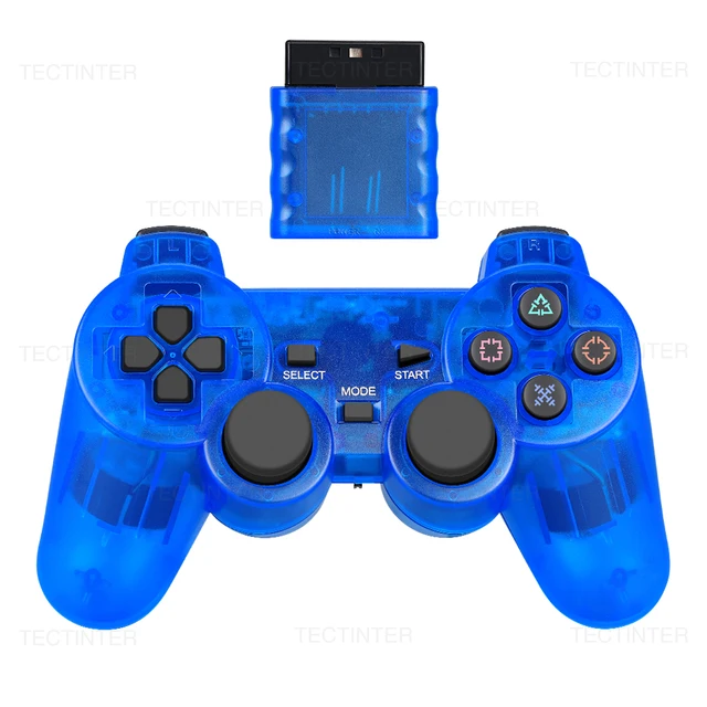 Wireless Gamepad for Sony PS2 Controller for Playstation 2 Console Joystick  Double Vibration Shock Joypad USB PC Game Controle