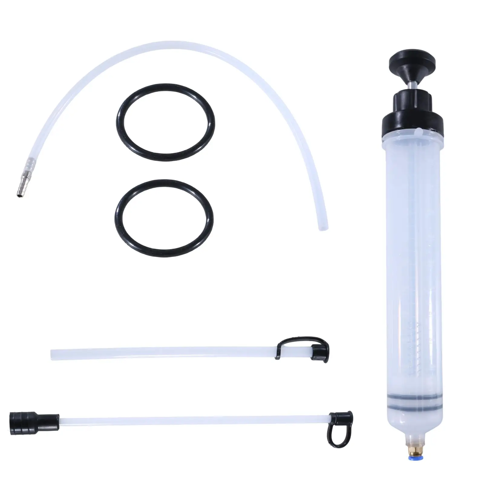 Automotive Fluid Extractors Pumps Oil Change Syringes With Hose Manual Fuels Suction & Filler Fluid Oil Change Evacuator 500cc-animated-img