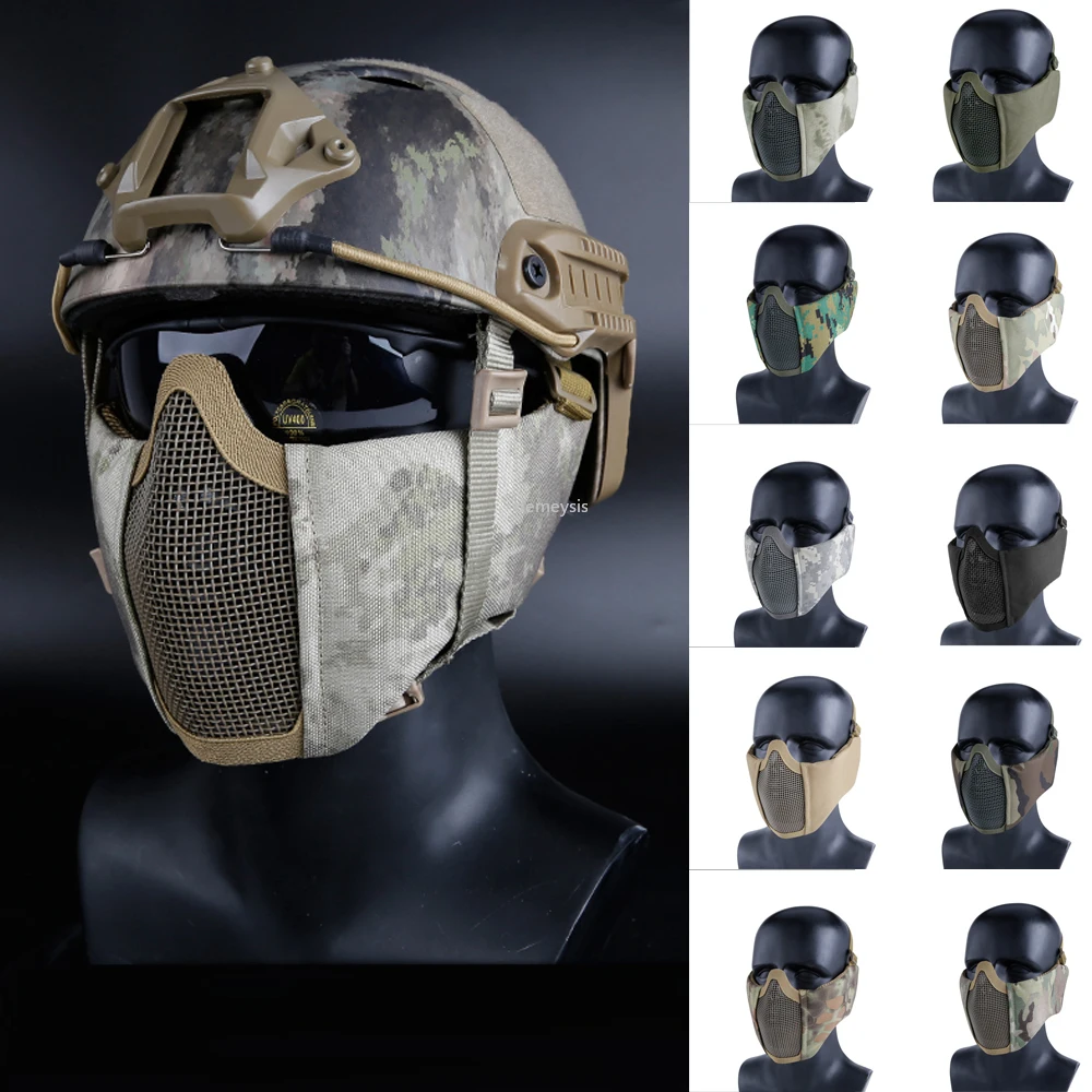 helmet with face protection