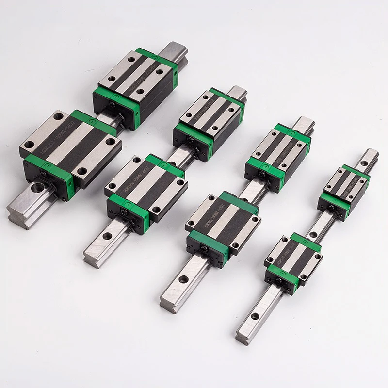 HGH15 HGH20 HGH25 HGH30 L 100 200 500 600 800mm heavy linear rail slide bearing HG linear guide HGH carriage CNC 3D Print-animated-img