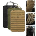 Tactical MOLLE Car Seat Back Organizer Panel Vehicle Cover Protector Storage Bag Panel Vehicle Seat Cover Protector Kit