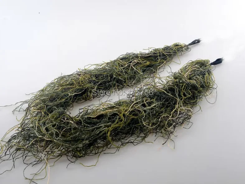 Grass Type Hunting Rifle Wrap Rope Ghillie Suits Stuff Cover For Camouflage Yowie Sniper Paintball Hunt Clothing Parts preview-2