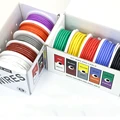 Heat Resistant Soft Silicone Wire 5 Colors in A Box Kit 30/28/26/24/22/20/18AWG Stranded Cable Electrical Tinned Copper Wire preview-2