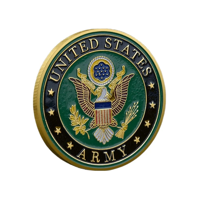 U.S. Army Military Souvenirs Coins MY ASS Army Insignia Collection Coin Commemorative Medals-animated-img