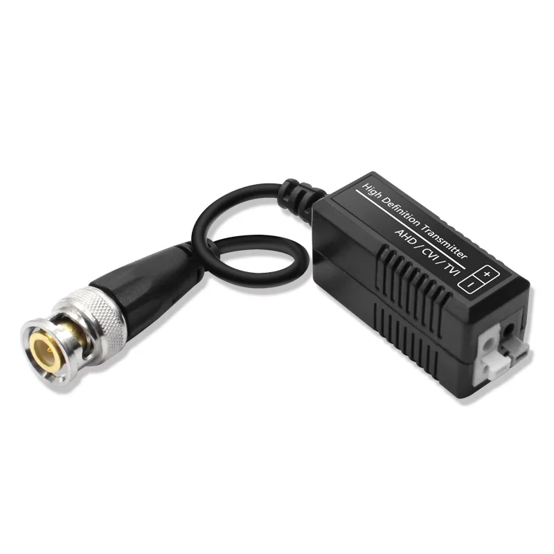 1Pair Twisted Transmitter HD AHD CVI TVI Video Balun UTP 1080p 5MP 8MP 4K BNC to RJ45 Converter for CCTV Camera preview-3