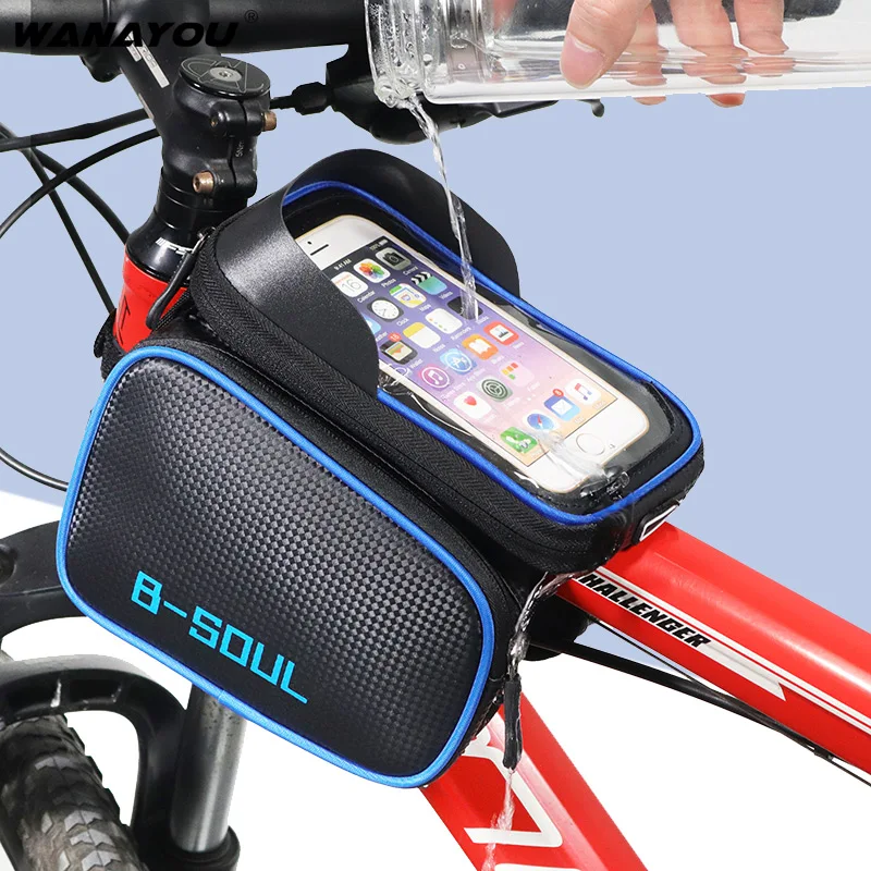 bicycle top tube frame bag