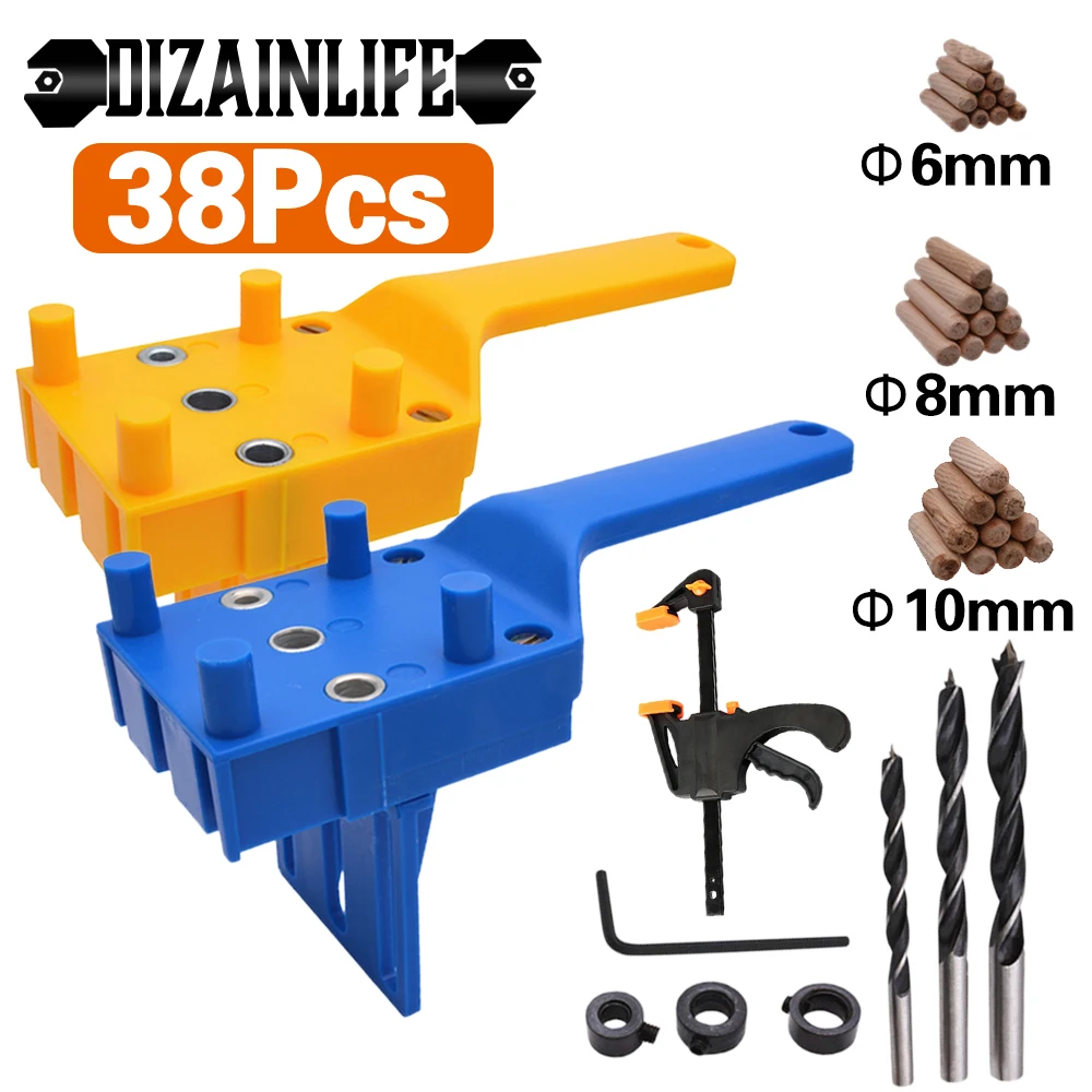 Wood Doweling Jig Punch Locator Drill 
