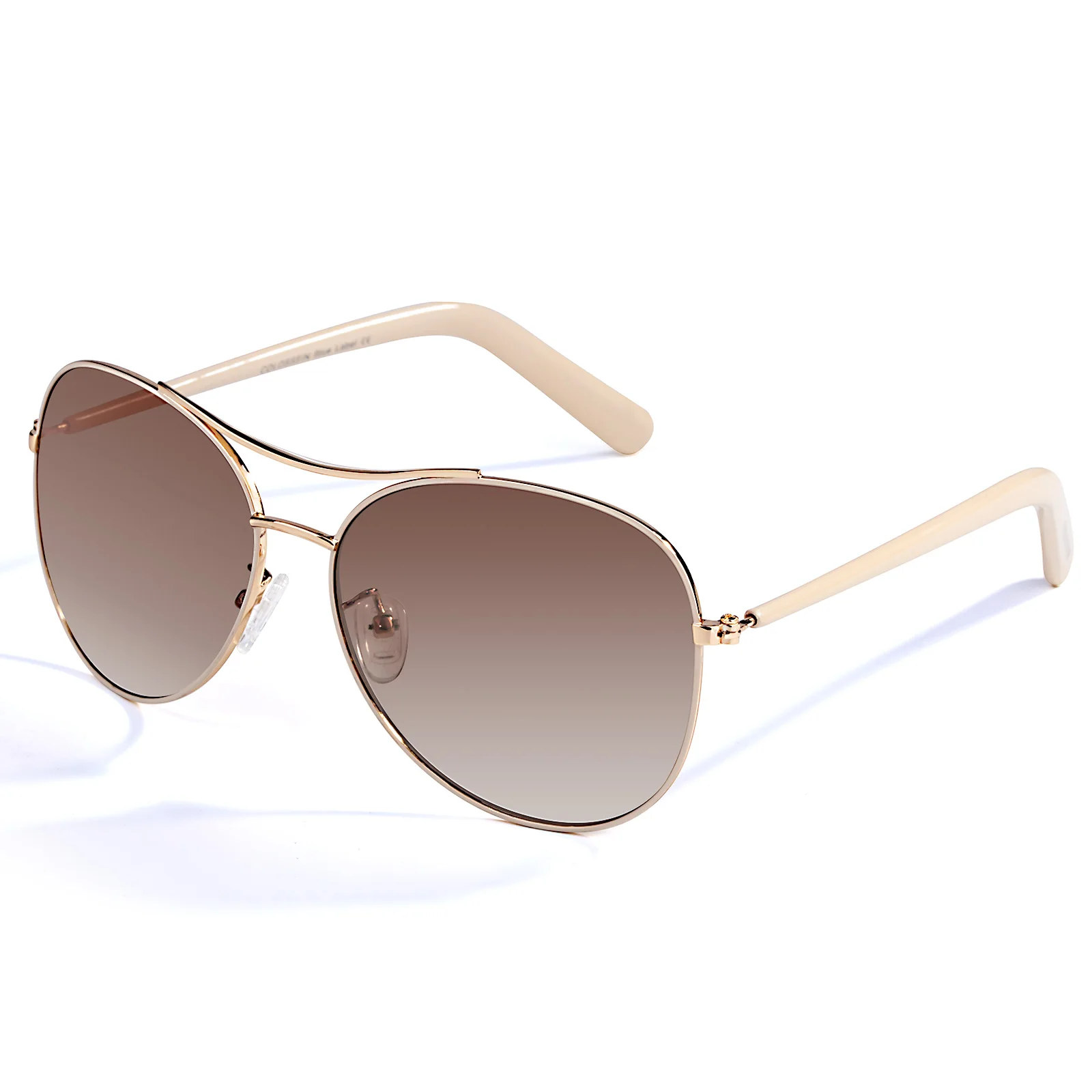 COLOSSEIN Luxury Vintage Sunglasses Women Glasses Ultralight Driving Pilot Sunglasses Men Gold Frame UV400 Eyewear-animated-img