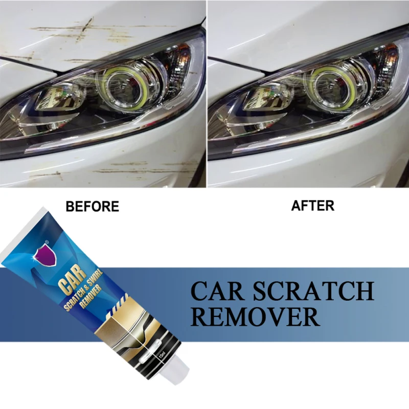 Car Scratch Remover Paint Care Tools Auto Swirl Remover Scratches Repair  Polishing Auto Body Grinding Compound Anti Scratch Wax