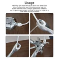 0.7KG 1.5KG Stainless Steel Folding Watercraft Anchor Kayak Marine Canoe Boat Grapnel Raft Fishing Boat Anchor Boat Accessories preview-3