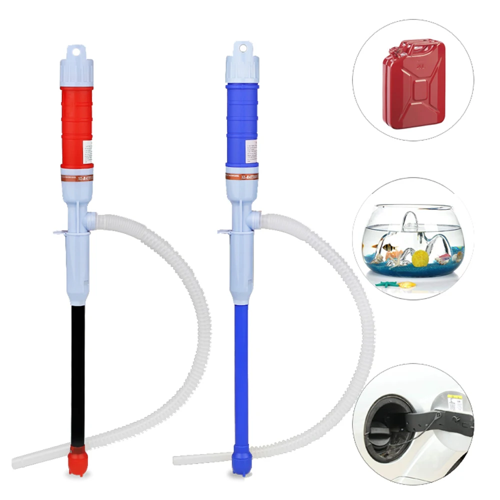 Liquid Oil Transfer Pump Water Pump Powered Electric Outdoor Car Vehicle Fuel Gas Transfer Suction Pumps Liquid Transfer Oil-animated-img