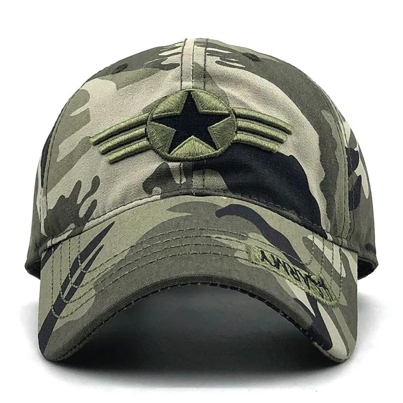 Camouflage Male Baseball Cap Men Embroidered Brazil Flag Caps Outdoor Sports Tactical Dad Hat Casual Hunting Hats-animated-img