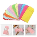 12 Pcs Budget Envelope Colored Kraft Paper Chinese Letter Set Cash Blinder Budgeting Envelopes for Colorful Business Envelops