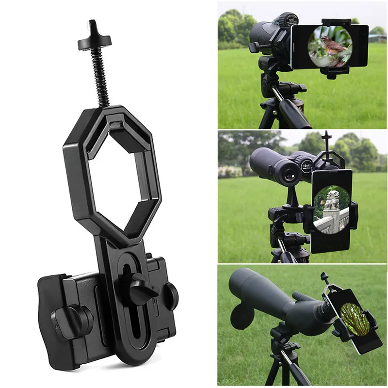 Купить Алиэкспресс Portable Mobile Phone Telescope Mount Adapter