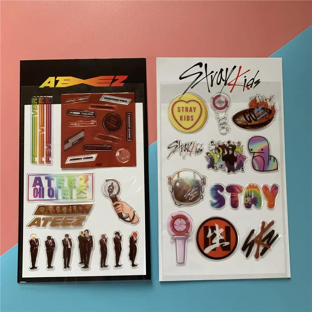 10/30/50pcs/pack Stray Kids Stickers Korea Kpop Kawaii Aesthetic