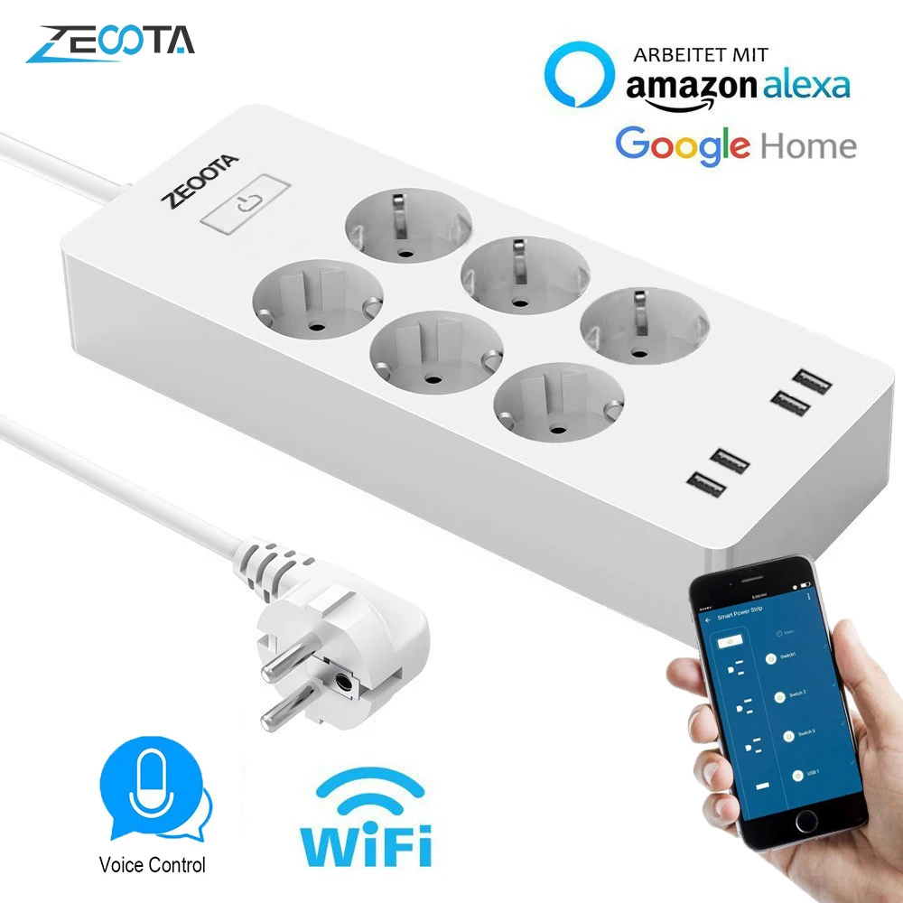 smart power strip works with alexa