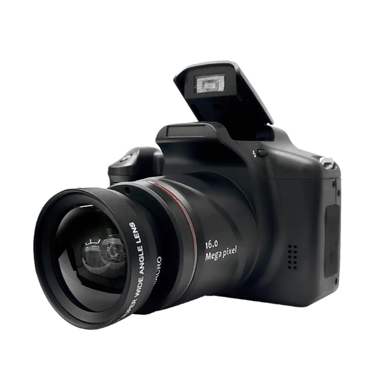 Professional Photography Camera SLR Digital Camcorder Portable Handheld 16X Digital Zoom 16MP HD Output Selfie Camera-animated-img