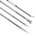 Acne Needle Remove Blackhead Blemish Pimple Comedone 4pcs/Set Double-ended Stainless Steel Facial Cleaning Skin Care preview-4