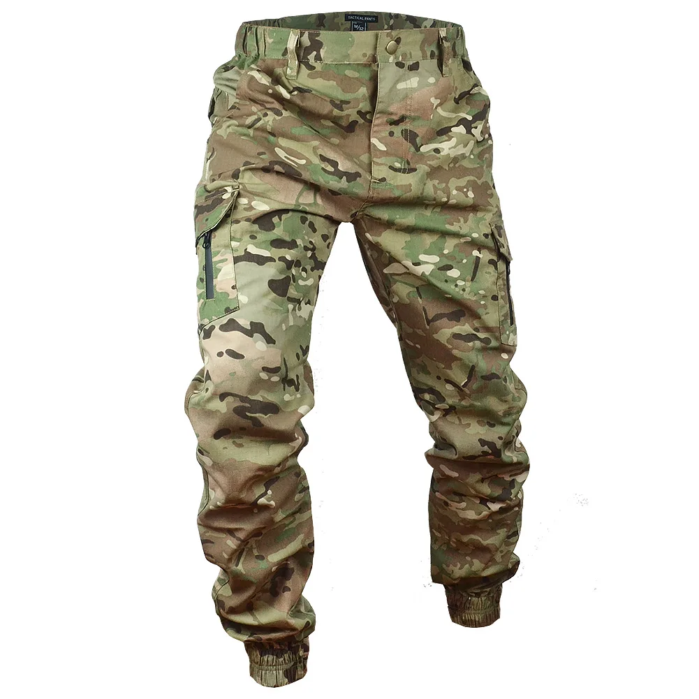 City Military Tactical Multicam Trekking  Men's Combat Army Pants Casual Hiking Pants Outdoor Camping Cargo Climbing Clothing-animated-img