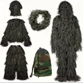 5Pcs Adult Ghillie Suit Hunter Camouflage Clothing gillie suit Hunting Suit Birding Clothes preview-1