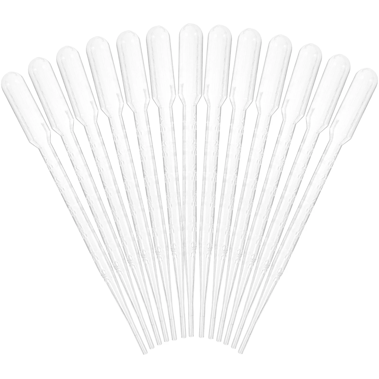 100 Pcs Pippets Droppers for Essential Oil Transfer Pipette Pipettes Washing Pasteur 3ml-animated-img