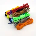 1 Pair Elastic Shoe Laces Semicircle No Tie Shoelaces for Kids and Adult Sneakers Shoelace Quick Lazy Metal Lock Laces Shoe Rope preview-3