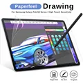 2Pcs Paperfeel Writing PET Soft Film For Samsung Galaxy Tab S8 Ultra Tablet S 8 8S Plus S8+ 5G Matte Painting Screen Protectors
