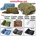 Woodland sunscreen camouflage net suitable for camping military hunting CS shooting rack party supplies decoration