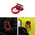 Car Accessorise Styling Trailer Hooks Sticker Decoration Auto Rear Front Trailer Simulation Racing Ring Vehicle Towing Hook