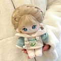 20cm Cute Idol Doll Plush Cotton Star Dolls Kawaii Stuffed Baby Toy Plushie Bell Orchid With Avocado Clothes Kid Collection Gift preview-3