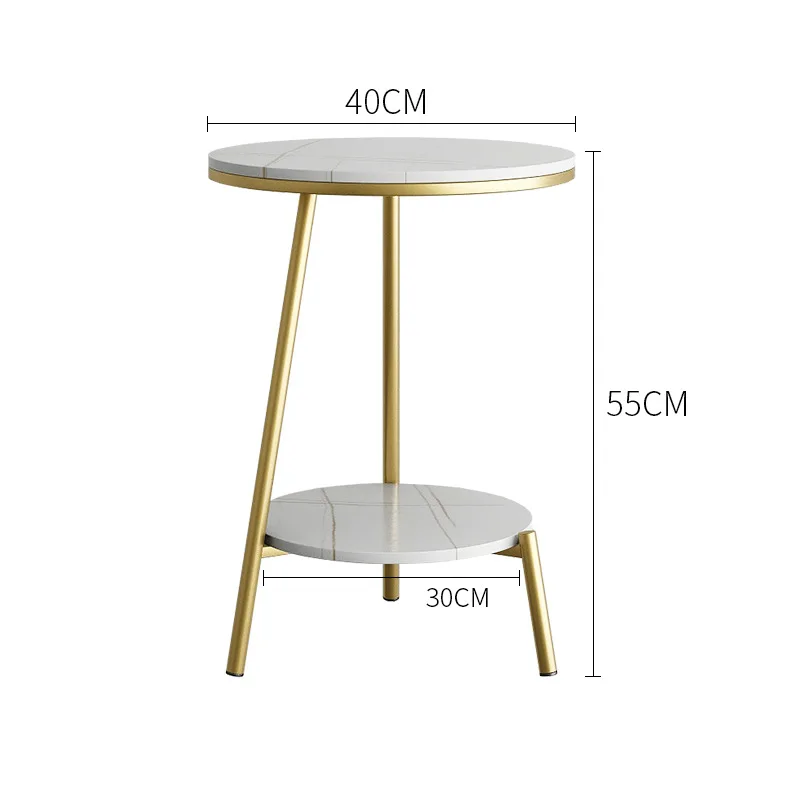 Nordic side a few light luxury simple modern coffee table table living room sofa side cabinet balcony small round table