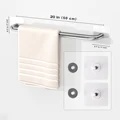 2 Set Bathroom Stainless Steel Towel Bar, 20 Inch Towel Racks for Bathroom Wall Mounted, No Drilling Towel Rod, Door Handle preview-3