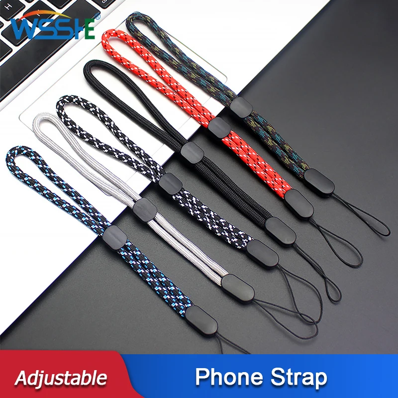 Adjustable Mobile Phone Wrist Straps Hand Lanyard For iPhone XS 8 Samsung Xiaomi USB Gadget Key PSP Anti Lost Rope Cord