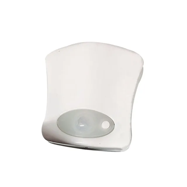 Smart Bathroom Toilet Nightlight LED Body Motion Activated On/Off Seat Sensor Lamp 8 multicolour Toilet lamp hot-animated-img