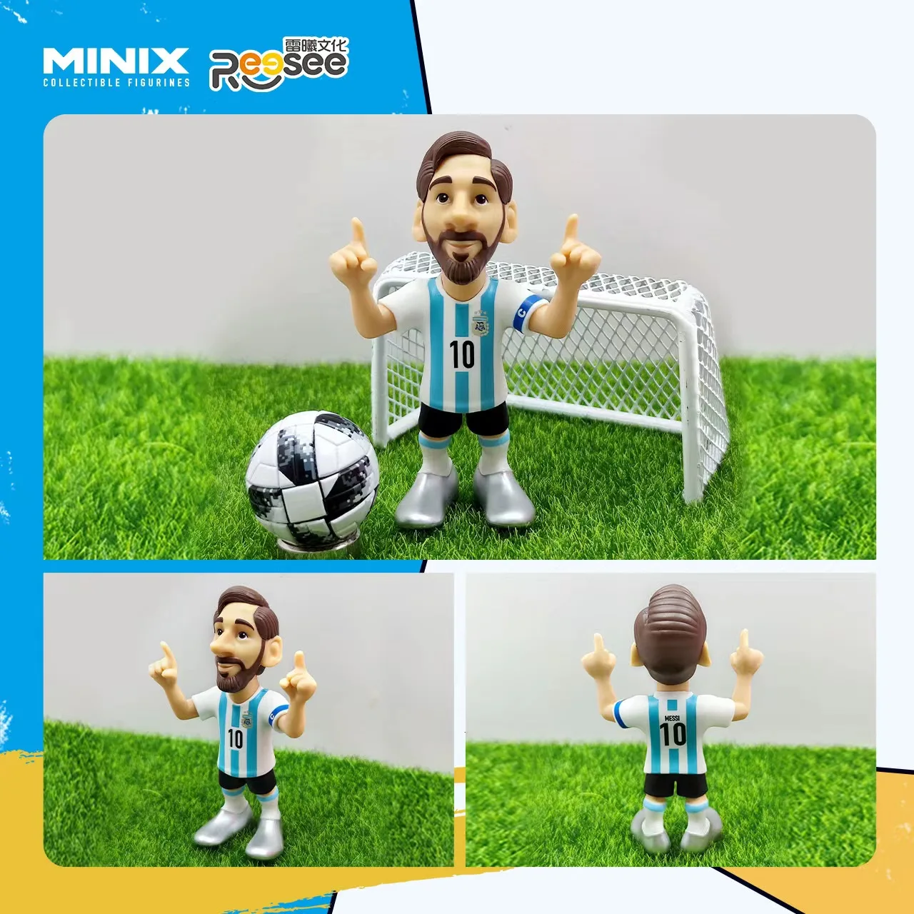 Minix Mbappé Collectible Figurine Football Star Figure International