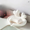 Creative Ceramic Drain Soap Holder Nordic Modern Cartoon Palm Soap Dish  Bathroom Decorative Accessories Home Decor Soap Case preview-1