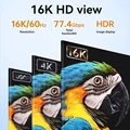 DP2.1  90 Degree Right Angle Bend displayport game esports computer monitor video line 2K@240  4K@240 preview-4