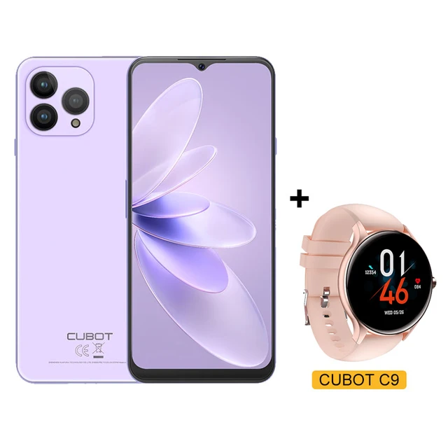 Cubot 2023 New Global Version Smartphone P80, Android 13 Phone, 8GB RAM,  256GB/512GB ROM, NFC, 6.583 Large Screen, 48MP Camera