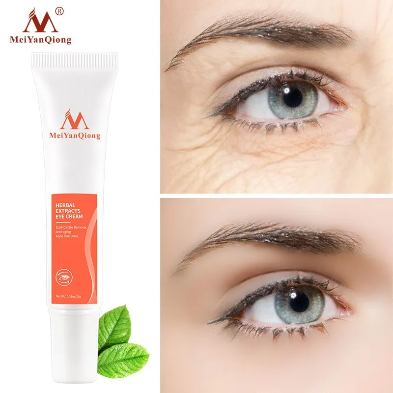 MeiYanQiong Eye Cream Peptide Collagen Serum Anti Wrinkle Anti Age Remover Dark Circles Eye Care Against Puffiness And Bags