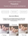 MIANEL 12ML Glass Bead Cat Eye Gel Nail Polish Flash White Spar Nude Color,Magnetic Nail Polish Gel Magnetic Galactic Effect preview-1