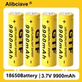 New 18650 battery 3.7V 9900mAh rechargeable Li-ion battery for Led flashlight Torch batery lithium battery