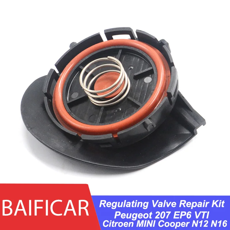 Baificar Brand New Crankcase Pressure Vent Regulating Valve Repair Kit For Peugeot 207 EP6 VTI Citroen MINI Cooper N12 N16-animated-img