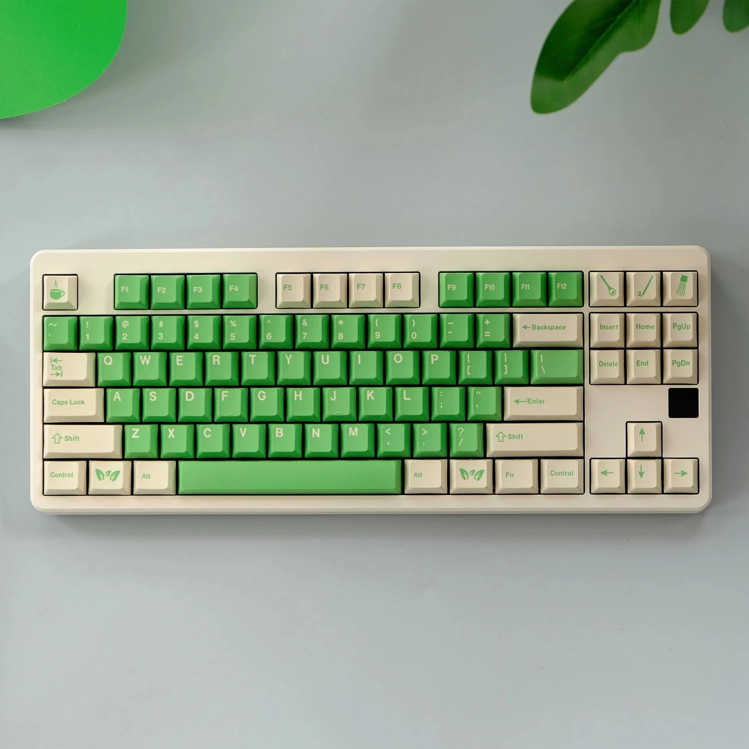 cream keycap set