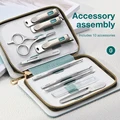 MR.GREEN Fashion Imprint Manicure Sets Professional Nail Clipper Set  Personal Care Tool Kits Nial Cutter Gift With Leather Case preview-4