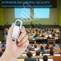 Portable Keychain Voice Recorder 128G Mini Recorder Dictaphone Sound Audio Recorder U-Disk for Lecture Study MP3 Music Player preview-6